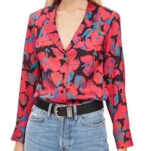 Topshop floral top